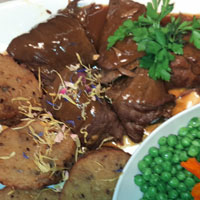 Regionale und saisonale Küche im Restaurant 